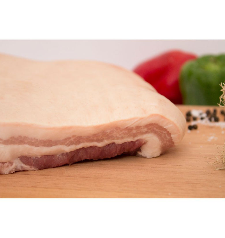 Pork Belly medio sin costilla, sin piel 2.5 a 3 kg*